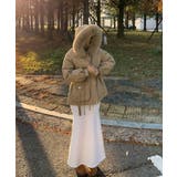 ファー付 ドロスト ダウンジャケット | VIVID LADY | 詳細画像31