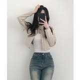 スエードタッチ クロップド丈 ライダース風ジャケット | VIVID LADY | 詳細画像17 