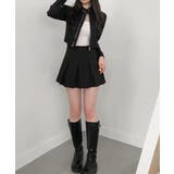 スエードタッチ クロップド丈 ライダース風ジャケット | VIVID LADY | 詳細画像24 