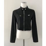 スエードタッチ クロップド丈 ライダース風ジャケット | VIVID LADY | 詳細画像36 