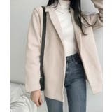 ウエストベルト付 ライトテーラードジャケット | VIVID LADY | 詳細画像7