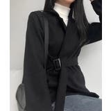 ウエストベルト付 ライトテーラードジャケット | VIVID LADY | 詳細画像17