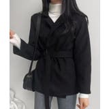 ウエストベルト付 ライトテーラードジャケット | VIVID LADY | 詳細画像23