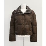 チェック柄 ショートダウンジャケット | VIVID LADY | 詳細画像27 