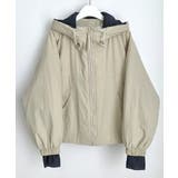 チェック切替ファー裏地 フーディーブルゾン | VIVID LADY | 詳細画像16