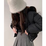 【裏起毛】ファー付 ショート丈ダウンジャケット | VIVID LADY | 詳細画像15