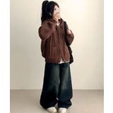 ケーブル編みフード付きニットカーディガン | VIVID LADY | 詳細画像10 