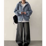 ケーブル編みフード付きニットカーディガン | VIVID LADY | 詳細画像16 