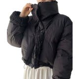 リバーシブル ボア襟 ショート丈 中綿ジャケット | VIVID LADY | 詳細画像10