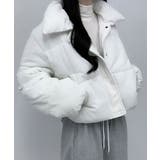 コーデュロイ 中綿ショートダウンジャケット | VIVID LADY | 詳細画像1 