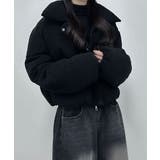 コーデュロイ 中綿ショートダウンジャケット | VIVID LADY | 詳細画像21 