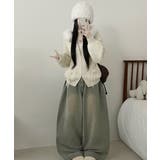 ファー付きフード ダブルジップニットカーディガン | VIVID LADY | 詳細画像6 