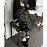 コーデュロイ ボアライナー フーデッドブルゾン | VIVID LADY | 詳細画像10