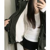 コーデュロイ ボアライナー フーデッドブルゾン | VIVID LADY | 詳細画像11