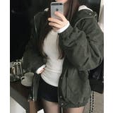 コーデュロイ ボアライナー フーデッドブルゾン | VIVID LADY | 詳細画像6