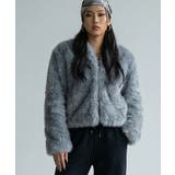 ノーカラー フェイクファージャケット | VIVID LADY | 詳細画像3