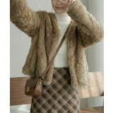 ノーカラー フェイクファージャケット | VIVID LADY | 詳細画像12