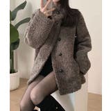 もこもこ スタンドネック ボアジャケットコート | VIVID LADY | 詳細画像2 