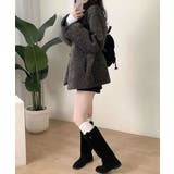 もこもこ スタンドネック ボアジャケットコート | VIVID LADY | 詳細画像22 