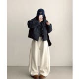 チェック柄 ボリューム 中綿アウター | VIVID LADY | 詳細画像7