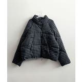 チェック柄 ボリューム 中綿アウター | VIVID LADY | 詳細画像8