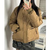 ダウンジャケット ハイネックダウン ショート丈ダウン | VIVID LADY | 詳細画像36