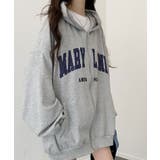 裏起毛 ジップアップパーカー 長袖 | VIVID LADY | 詳細画像13