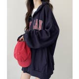 裏起毛 ジップアップパーカー 長袖 | VIVID LADY | 詳細画像23