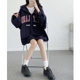 裏起毛 ジップアップパーカー 長袖 | VIVID LADY | 詳細画像30