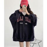 裏起毛 ジップアップパーカー 長袖 | VIVID LADY | 詳細画像31