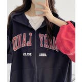 裏起毛 ジップアップパーカー 長袖 | VIVID LADY | 詳細画像32