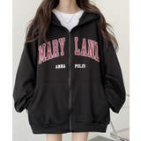 裏起毛 ジップアップパーカー 長袖 | VIVID LADY | 詳細画像36