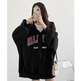 裏起毛 ジップアップパーカー 長袖 | VIVID LADY | 詳細画像43