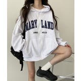 裏起毛 ジップアップパーカー 長袖 | VIVID LADY | 詳細画像6