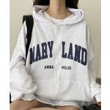 裏起毛 ジップアップパーカー 長袖 | VIVID LADY | 詳細画像7