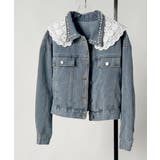 パールレースセーラーデニムジャケット | VIVID LADY | 詳細画像9 