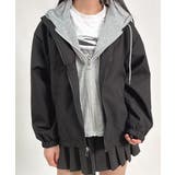 パーカードッキング ジップアップブルゾン | VIVID LADY | 詳細画像8 