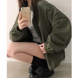 ハイネック オーバーサイズ ナイロンブルゾン | VIVID LADY | 詳細画像13 