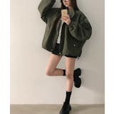 ハイネック オーバーサイズ ナイロンブルゾン | VIVID LADY | 詳細画像14 