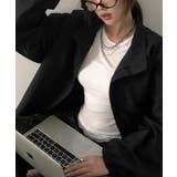 ハイネック オーバーサイズ ナイロンブルゾン | VIVID LADY | 詳細画像17 