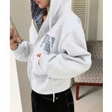 チェック フードジップアップパーカー | VIVID LADY | 詳細画像30 