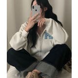 チェック フードジップアップパーカー | VIVID LADY | 詳細画像6 