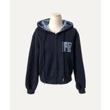 チェック フードジップアップパーカー | VIVID LADY | 詳細画像33 