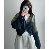 ダブルジップ フードデニムジャケット | VIVID LADY | 詳細画像2 