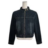 ハイネック ショートデニムジップブルゾン | VIVID LADY | 詳細画像10 