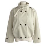 ハイネックベルトショートブルゾンジャケット | VIVID LADY | 詳細画像21