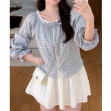 レースネック チェック柄 Wジップ ライトアウター | VIVID LADY | 詳細画像5 