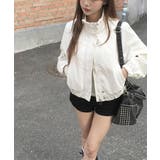 ハイネック ドローコード シャーリングショートブルゾン | VIVID LADY | 詳細画像9