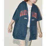 ロゴ入り半袖ジップアップパーカー レディース ブロークコア可愛い | VIVID LADY | 詳細画像47 