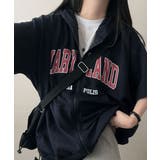 ロゴ入り半袖ジップアップパーカー レディース ブロークコア可愛い | VIVID LADY | 詳細画像52 